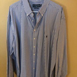 Ralph Lauren Men's Long Sleeve Button-Up Shirt 3XL